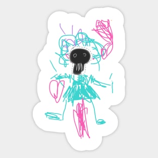 Fungo Girl Sticker